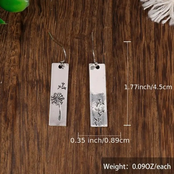 ✨🆕✨ BoHo Dandelion Flower Drop Earrings ✨ - Picture 5 of 9